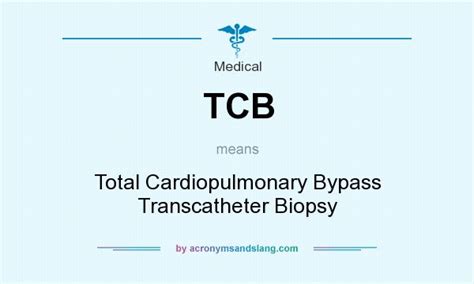 what is tcb medical